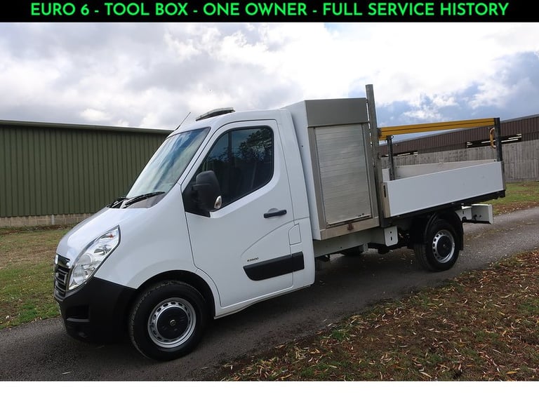 2019 Vauxhall Movano 2.3 CDTi 3500 BiTurbo Tool Box Tipper 2dr Diesel Manual RWD L2 H1 Euro 6 (1 ...