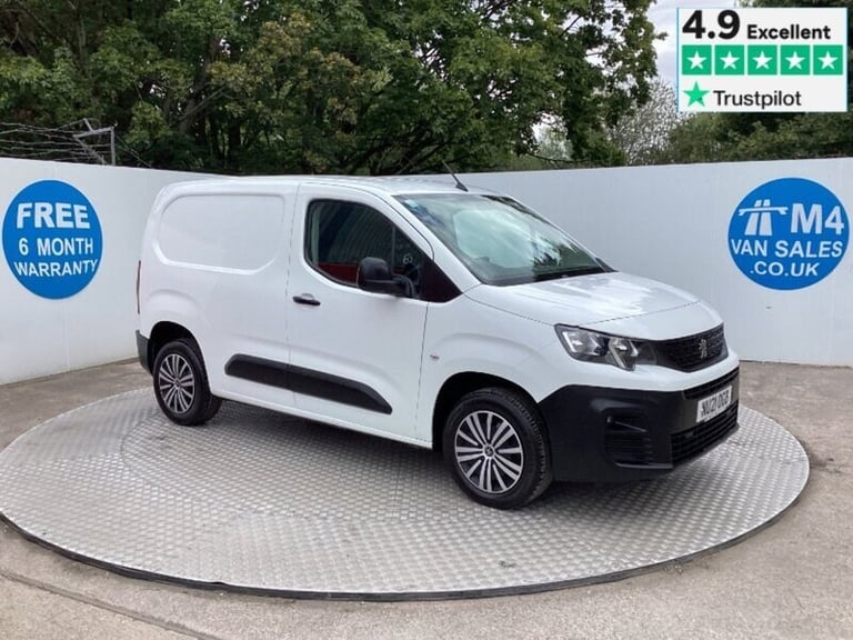 2021 Peugeot Partner BlueHDi 1000 Professional SWB A/C Euro 6 SWB Panel Van Diesel Manual