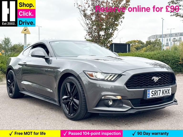 image for 2017 Ford Mustang 2.3T EcoBoost Fastback 2dr Petrol Manual Euro 6 (317 ps) COUPE Petrol Manual