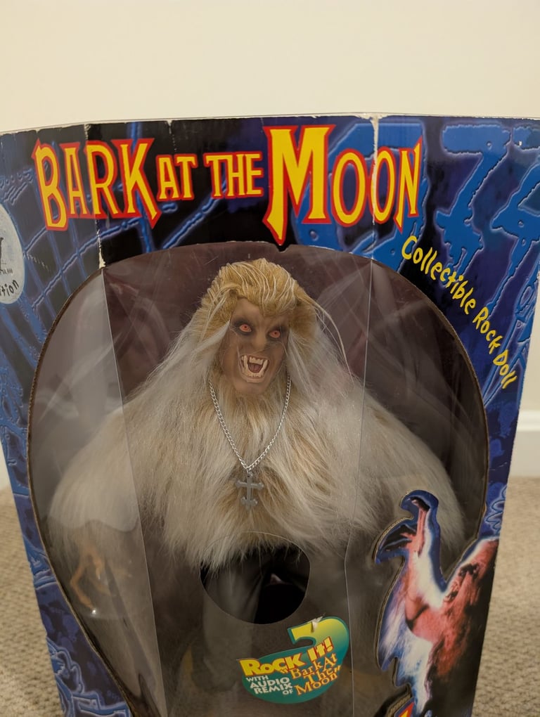 Ozzy Osbourne rare Bark at the Moon collection figure brand new in box 