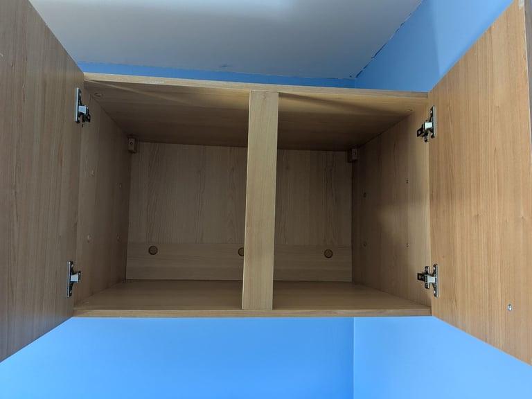 MFI Melbury Bedroom Furniture 6 piece ( Wardrobe, bridge unit, bookcase, cabinet)