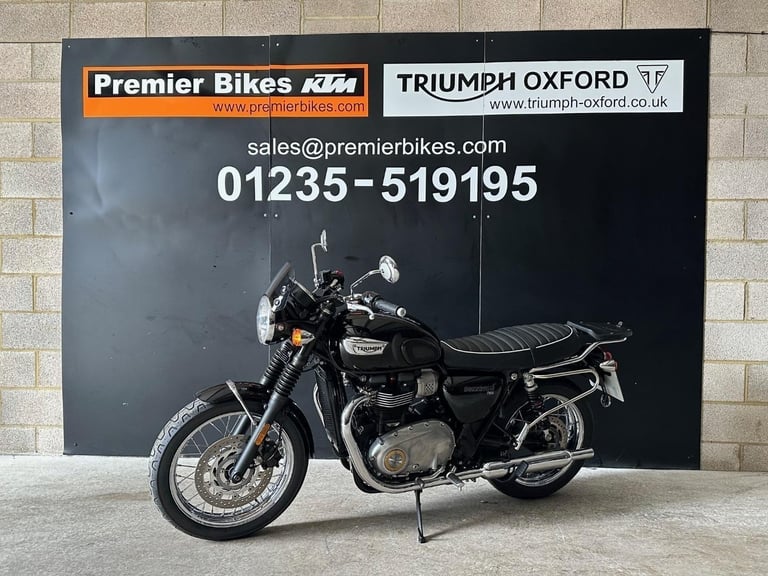 STUNNING LOW MILEAGE 2020/20 TRIUMPH BONNEVILLE T100 MOTORCYCLE