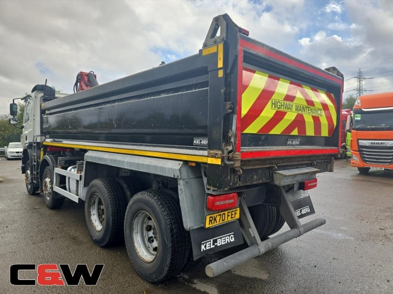 2020 (70) DAF FAD CF450 8x4 Tipper Grab - 160000Kms