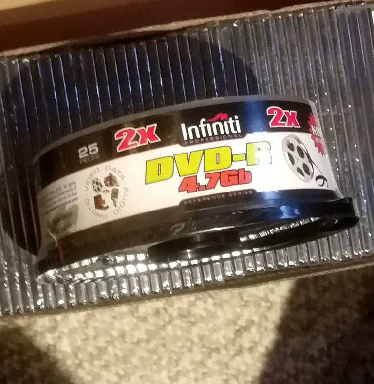 Infiniti Professional 25 x DVD-R 2x 4.7GB Data 120 Min