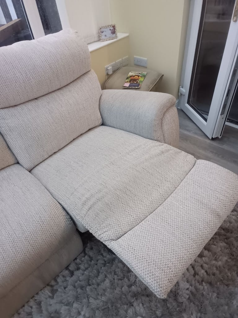 2 seater reclining sofa. REDUCED
