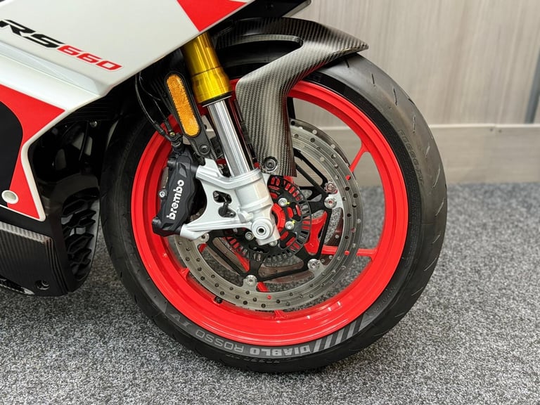 2024 74 Aprilia RS660 EXTREMA ABS - SC PROJECT SYSTEM - 713 MILES!