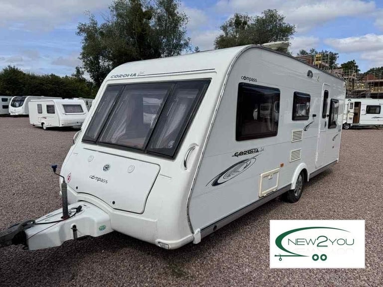 2008 Compass Corona 505 5 berth Caravan - STOCK NO E172