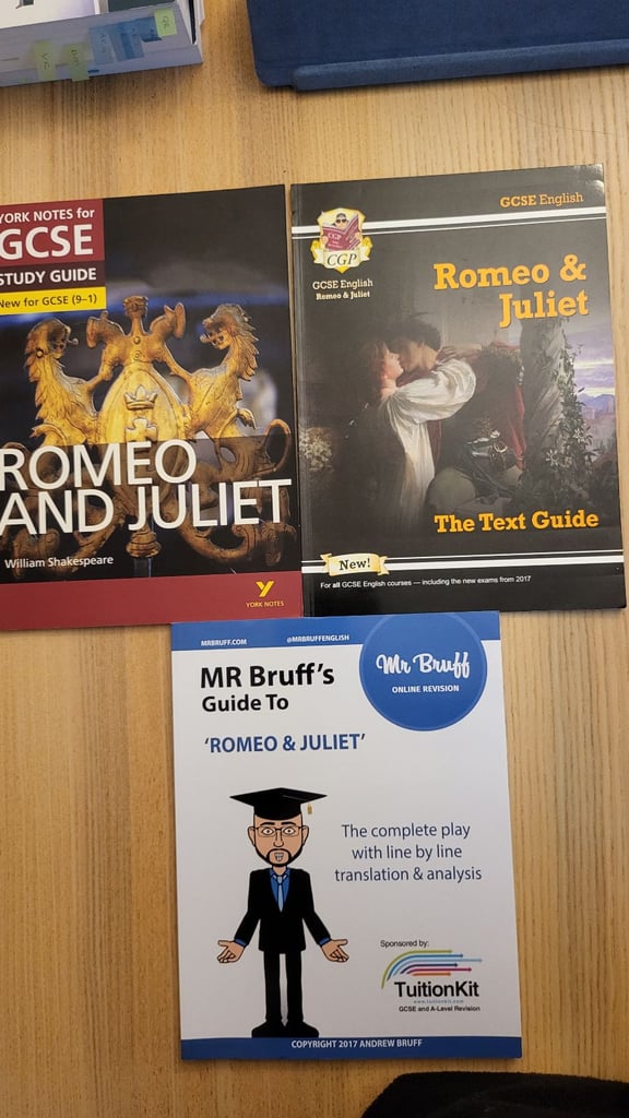 image for GCSE English Literature, Romeo & Juliet by William Shakespeare, Study Guides