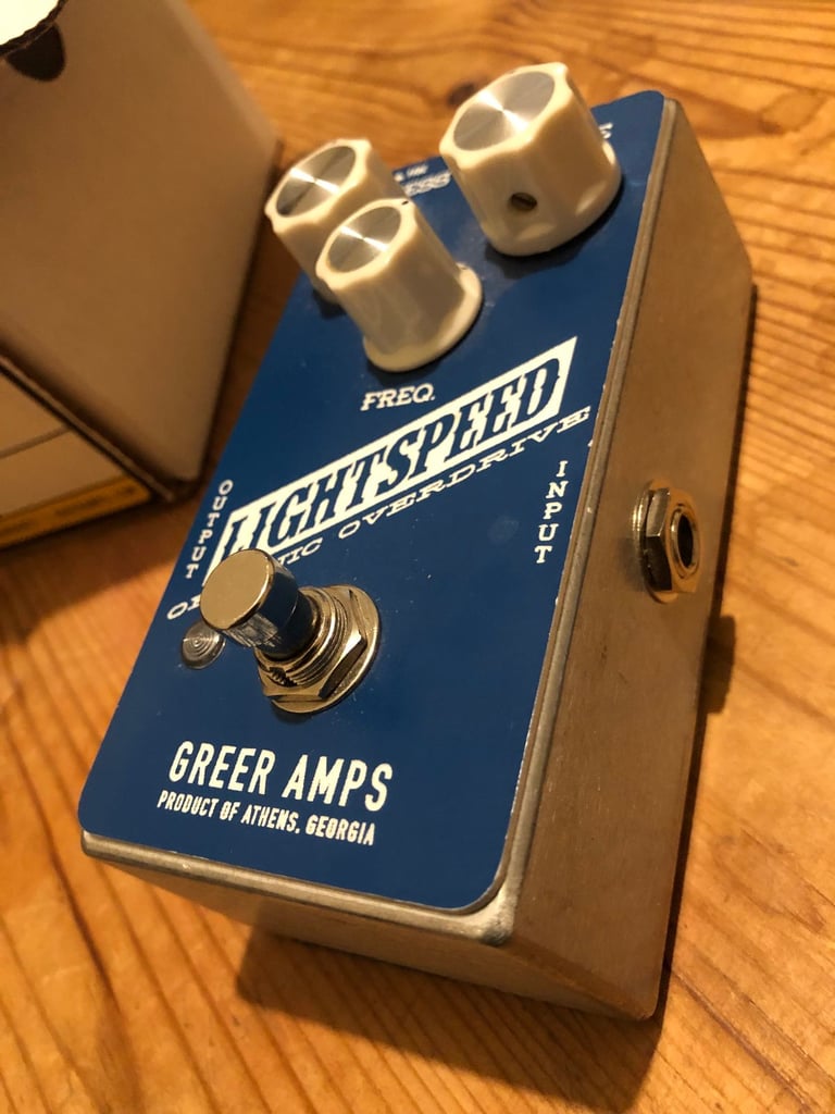 Greer Amps Lightspeed Organic Overdrive pedal