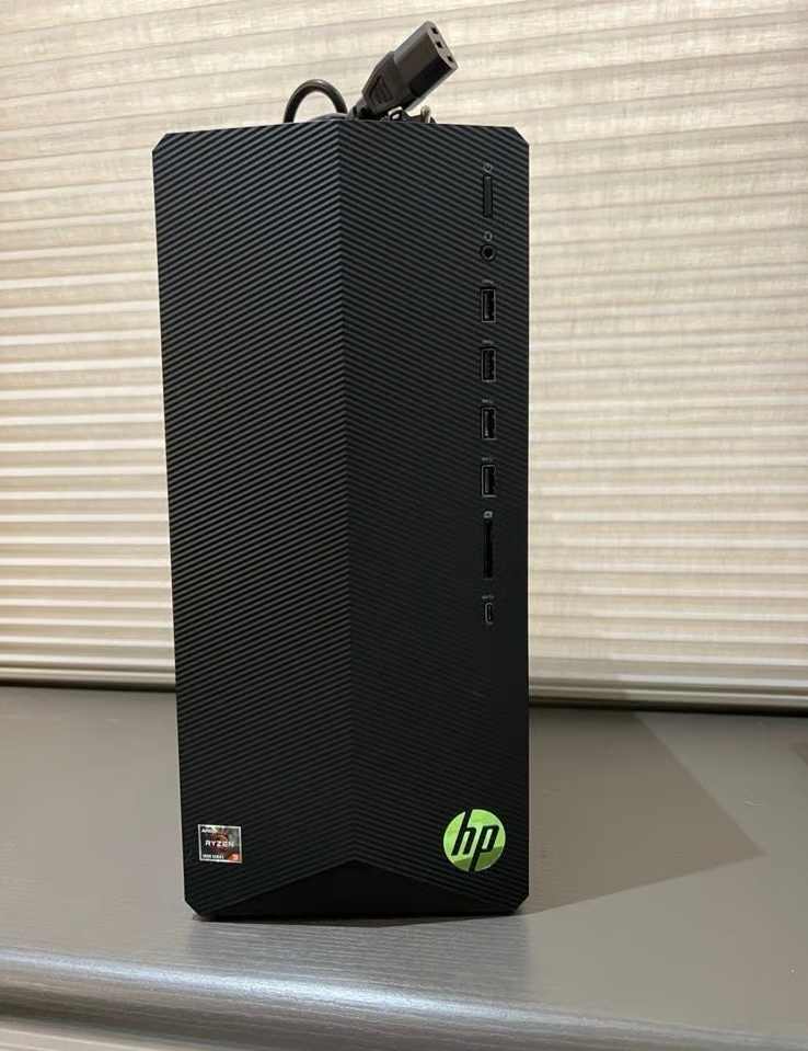 image for HP Gaming Computer | Ryzen 5, RTX 2060, 16GB RAM | Wi-Fi + Bluetooth