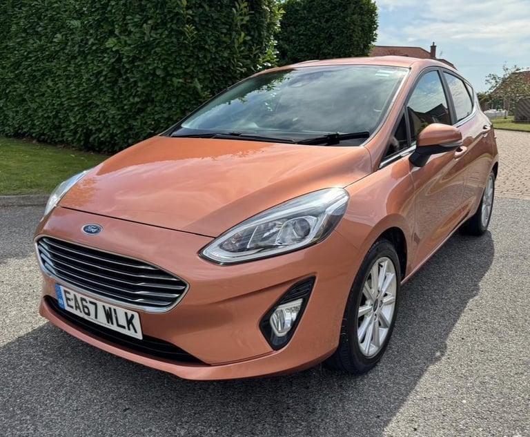 2017 (67) FORD FIESTA 1.0T TITANIUM B&O PLAY LONG MOT JUST SERV STUNNING COLOUR!