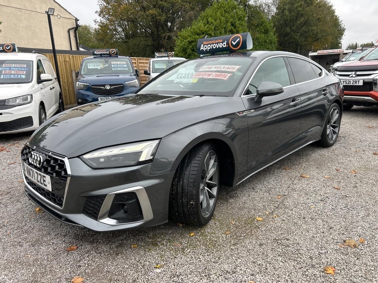 2022 Audi A5 2.0 TDI 35 S line Sportback S Tronic Euro 6 (s/s) 5dr HATCHBACK Diesel Automatic