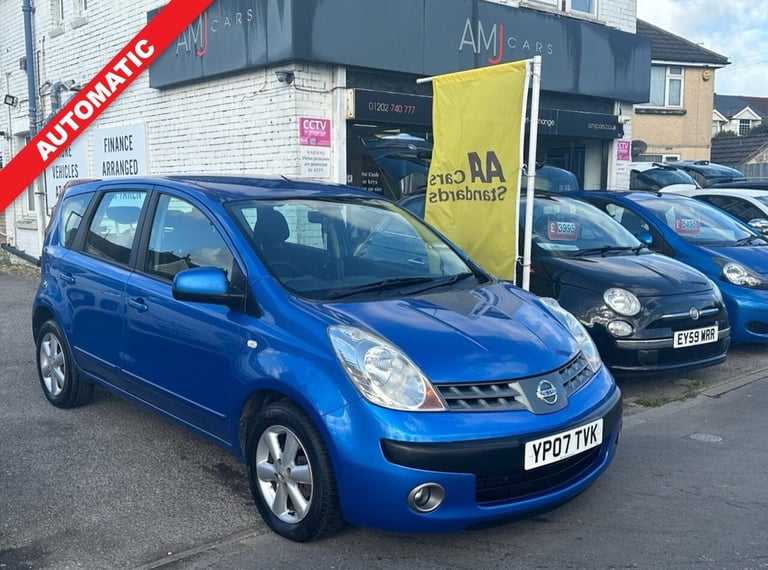 2007 Nissan Note 1.6 16v SE Hatchback 5dr Petrol Automatic (166 g/km, 109 bhp) Hatchback Petrol A...