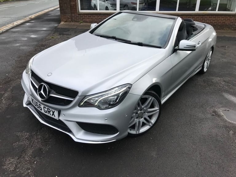2016 66 MERCEDES-BENZ E-CLASS 2.1 E220D AMG LINE EDITION CABRIOLET 2DR DIESEL G-