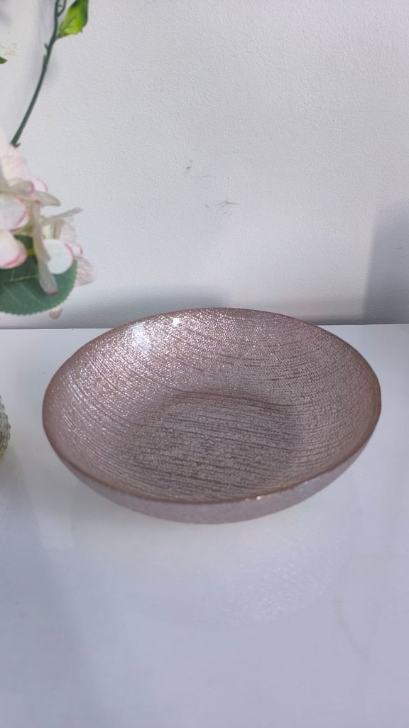 image for Sparkly glass bowl