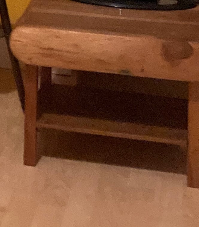 image for Small wooden table 