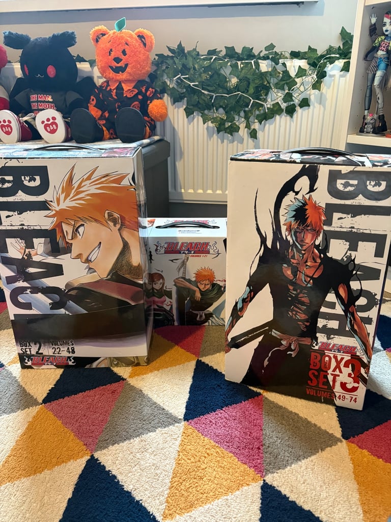 image for Bleach manga boxset 1-3 complete collection