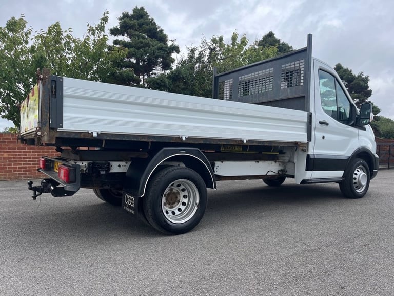 2021 Ford Transit 130 2.0 350 EcoBlue Leader RWD L2 Euro 6 MWB TIPPER BODY 80K +VAT CHASSIS CAB D...