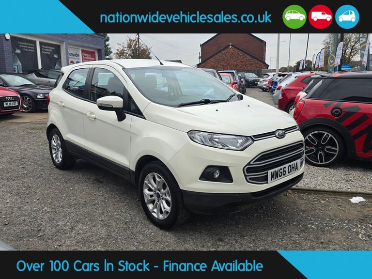 2016 Ford Ecosport 1.0T EcoBoost Zetec SUV 5dr Petrol Manual 2WD Euro 6 (s/s) (125 ps) HATCHBACK ...