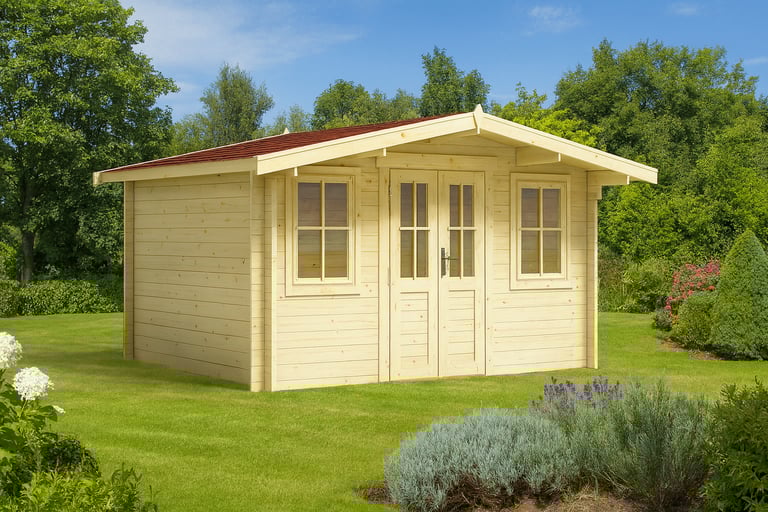 Log cabin Oxford 4m x 3m. Shed, summer house, garden room, office.