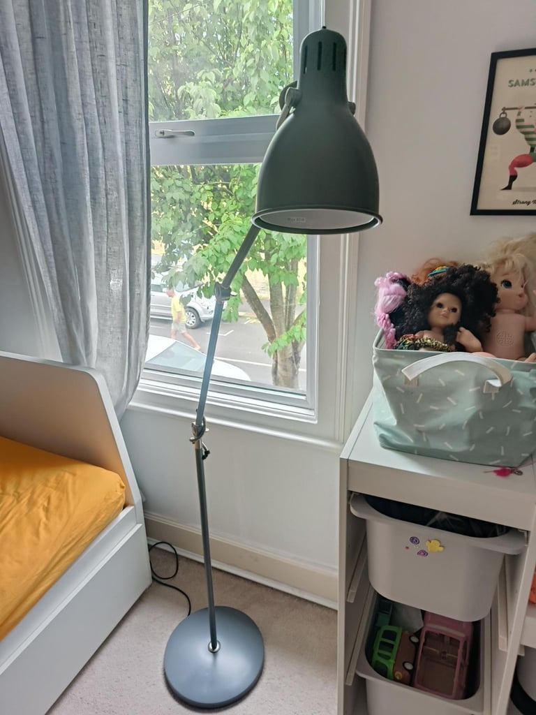 image for IKEA ARÖD Floor/reading lamp (grey) £30