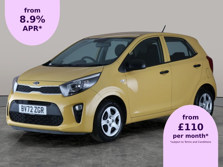 image for 2022 Kia Picanto 1.0 DPi 1 Hatchback 5dr Petrol Manual Euro 6 (s/s) (66 bhp) - DAYTIME RUNNI Hatc...