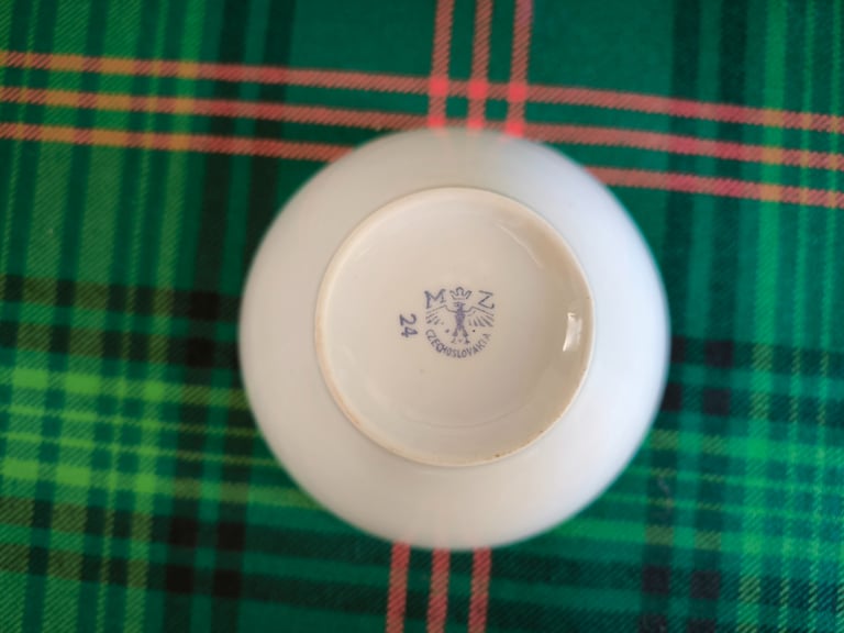 Vintage mid-century Czech Moritz Zdekauer Tea Set - c1950