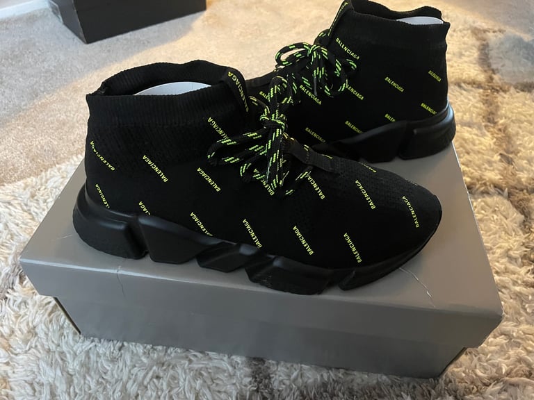Balenciaga speed sock lace up 100% authentic like new 