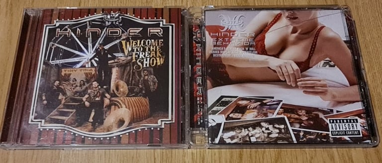 image for HINDER CD ALBUMS