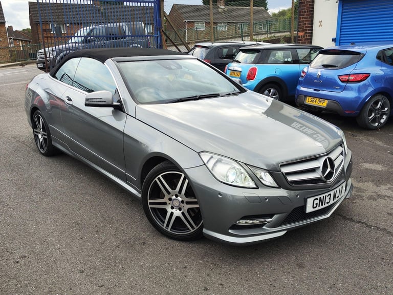 2013 Mercedes-Benz E-Class 2.1 E220 CDI BlueEfficiency Sport Cabriolet G-Tronic+ Euro 5 (s/s) 2dr...