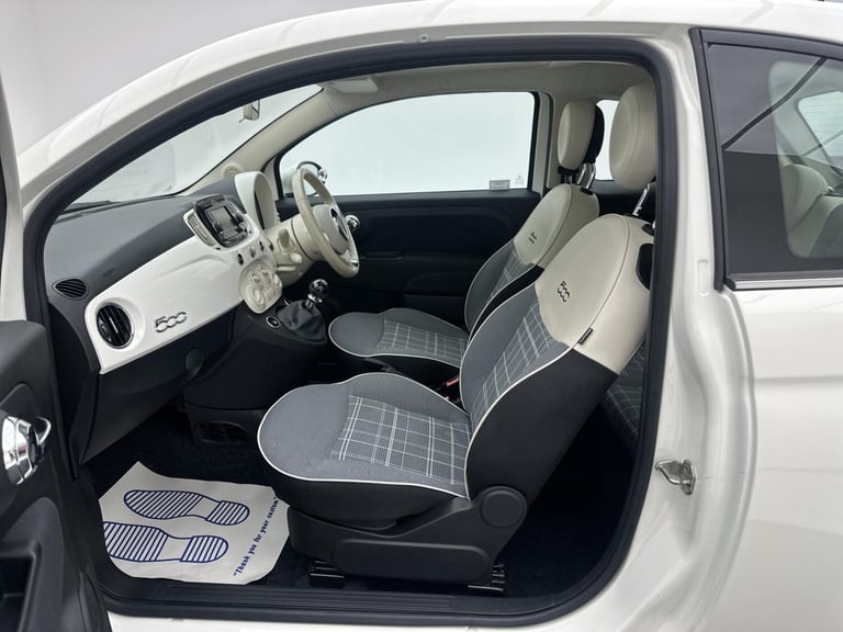 2018 Fiat 500 1.2 Lounge Hatchback 3dr Petrol Manual Euro 6 (s/s) (69 bhp) Hatchback Petrol Manual