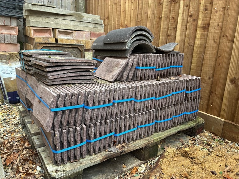 Marley Concrete Plain Tiles Granular Antique Brown