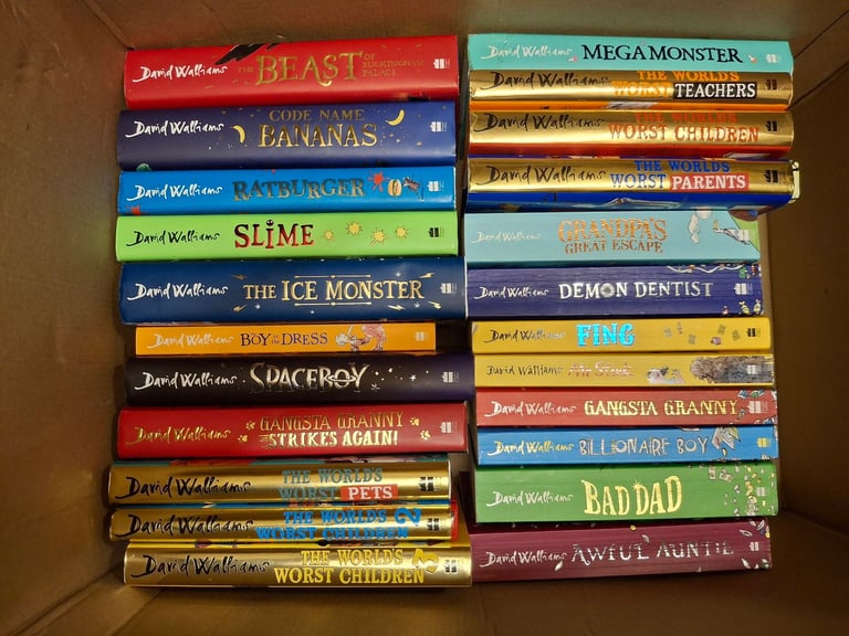 image for David Walliams Books 