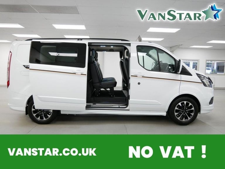 2021 TRANSIT CUSTOM 320 2.0 EBL 185 BHP LONG SPORT CREWCAB 5 SEATER ( NO VAT )