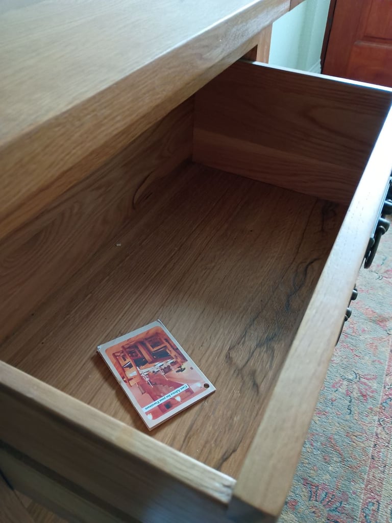 Console Table light Oak