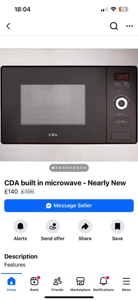 image for CDA microwave 