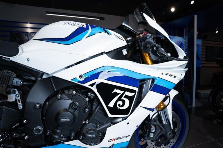 YAMAHA R1 GYTR - CRESCENT 75TH ANNIVERSARY EDITION - CALL OUR GYTR PRO SHOP NOW