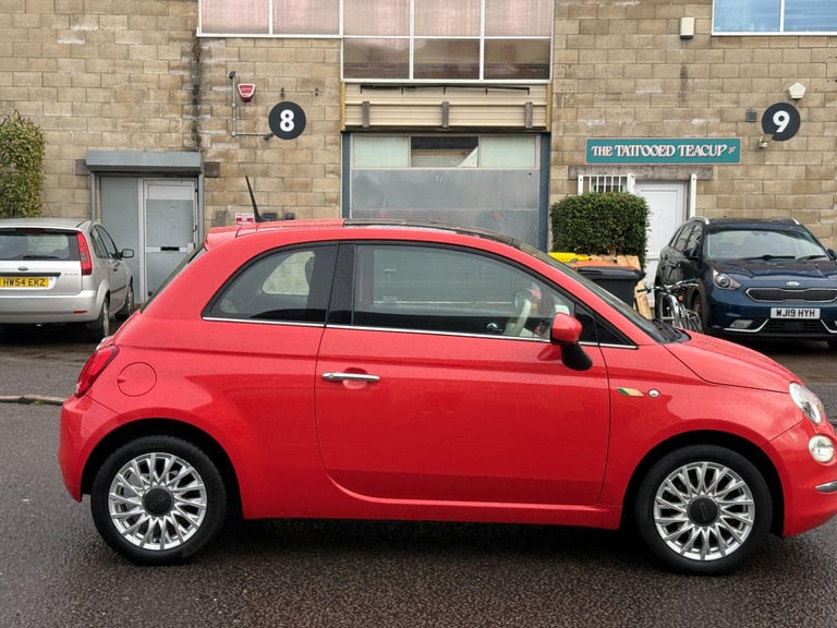 2016 Fiat 500 1.2 Lounge Euro 6 (s/s) 3dr HATCHBACK Petrol Manual