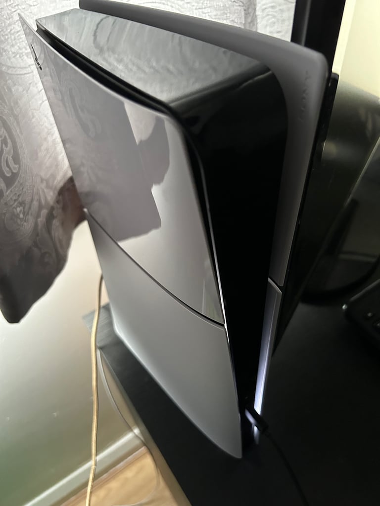 image for Ps5 digital edition with controller and wires