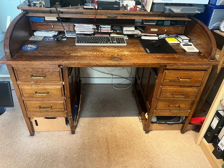 image for Antique Roll top desk 