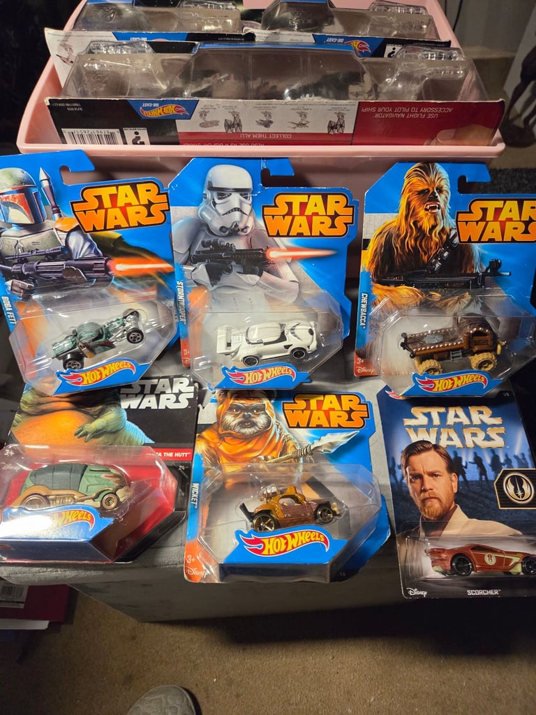 image for Hot wheels star wars 