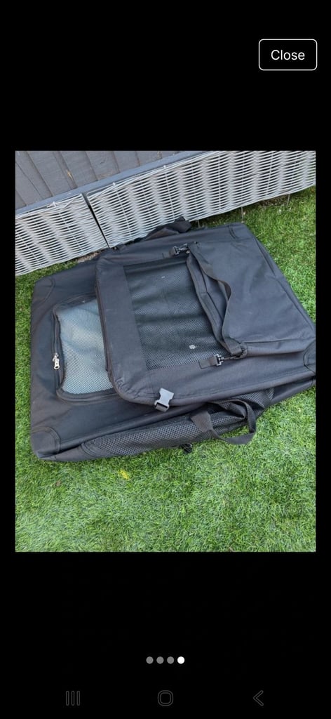 Feandrea Foldable Pet Carrier Bag, Portable Cat, Dog Carrier 70 x 52 x 52 cm