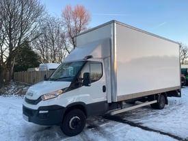 2018 18 Reg IVECO DAILY 70C-180 EURO 6 20FT BOX VAN WITH TAILLIFT automatic vgc