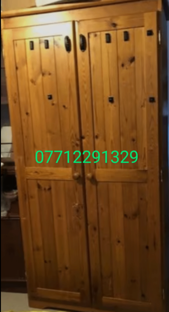 image for Solid pine wardrobe (can deliver)