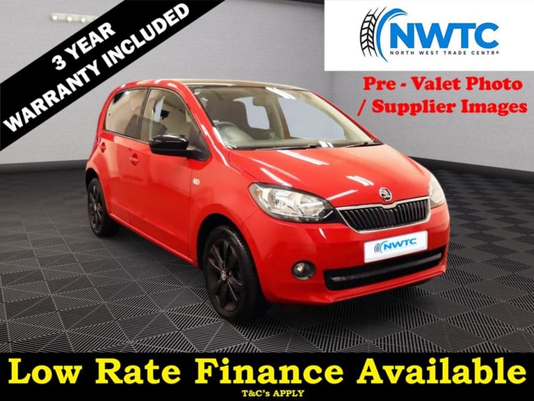 image for 2016 Skoda Citigo 1.0 MPI Colour Edition Hatchback 5dr Petrol Manual Euro 6 (60 ps) F/S/H X7! Hat...