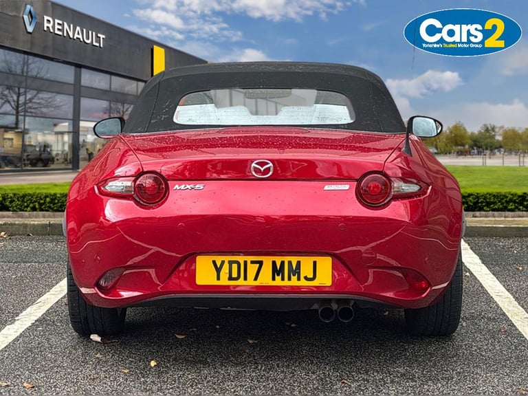 2017 Mazda MX-5 2.0 Sport Nav 2dr CONVERTIBLE PETROL Manual