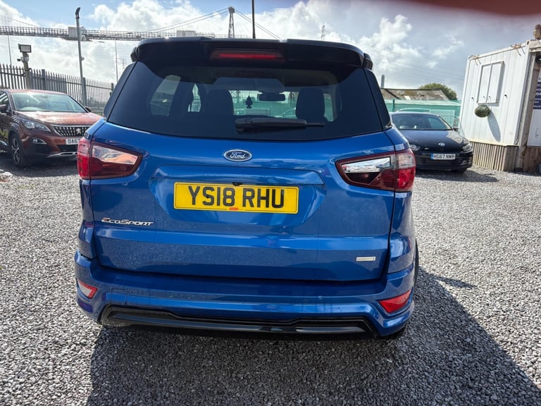 2018 Ford Ecosport 1.0T EcoBoost ST-Line Euro 6 (s/s) 5dr HATCHBACK Petrol Manual