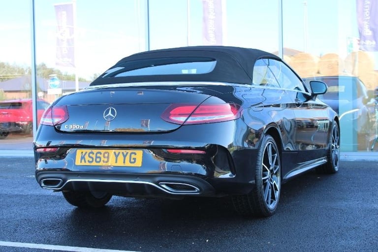 2020 Mercedes-Benz C-Class 2.0 C300d Amg Line (premium) Cabriolet 2dr Diesel G Tronic Plus Euro 6...