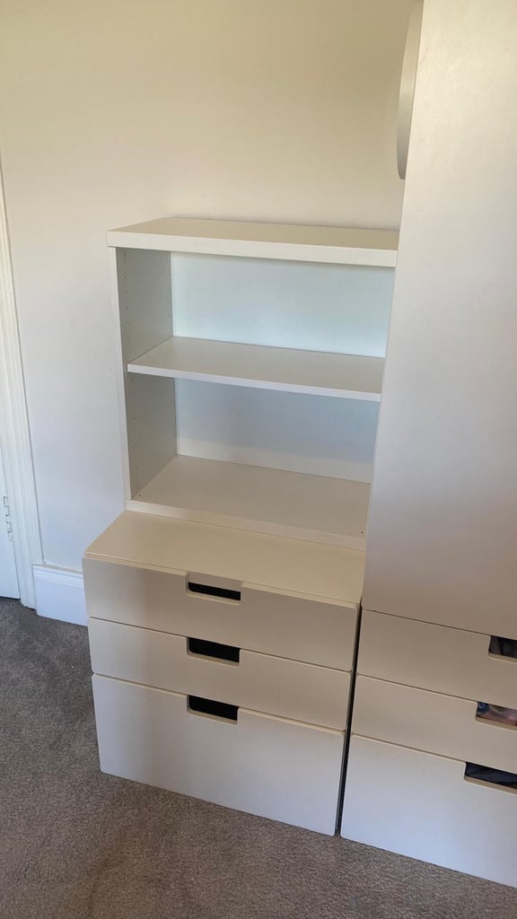IKEA drawer set / storage unit in white