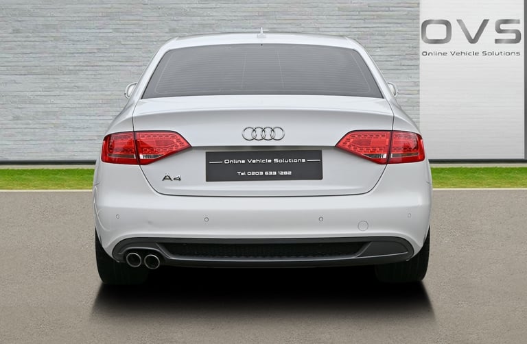 AUDI A4 S LINE 2.0 TDI DIESEL AUTO 5DR SALOON 2009 [59] WHITE